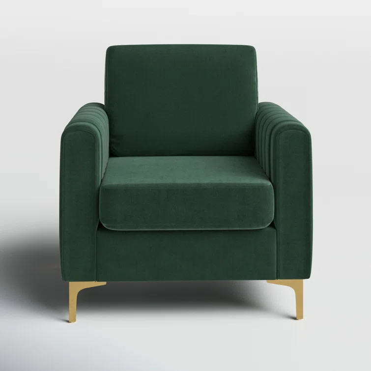 Cedarpoint Upholstered Velvet Club Chair