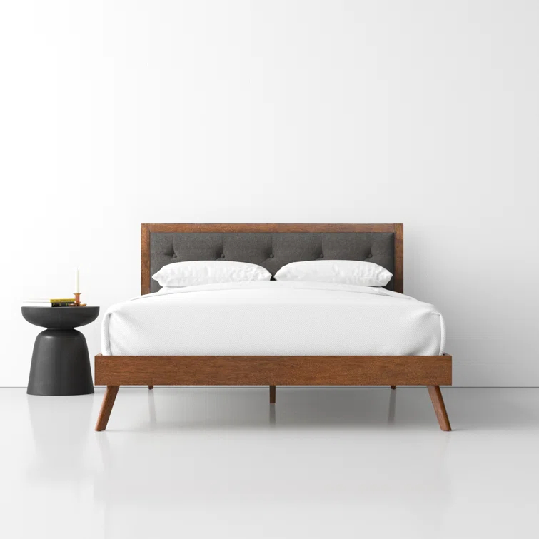 Rayford Tufted Low Profile Platform Bed