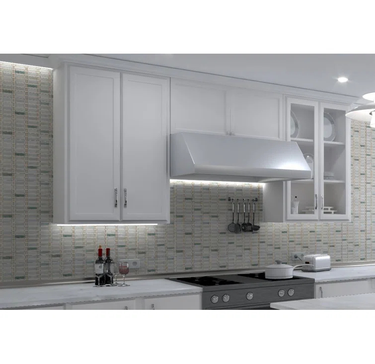 Evon 1" x 4" Natural Stone Mosaic Sheet Kitchen Backsplash, Bathroom, Shower, Pool, Wall and Floor Tile