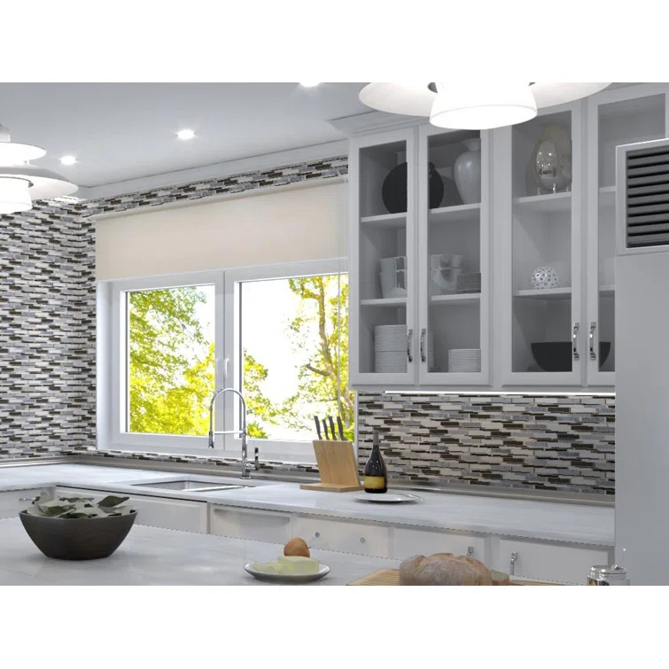 Knoll Natural Stone Mosaic Kitchen Backsplash, Bathroom, Shower, Pool, Wall and Floor Tile