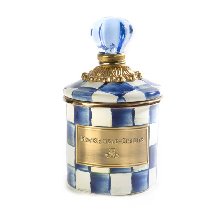 MacKenzie-Childs Royal Check® Canister