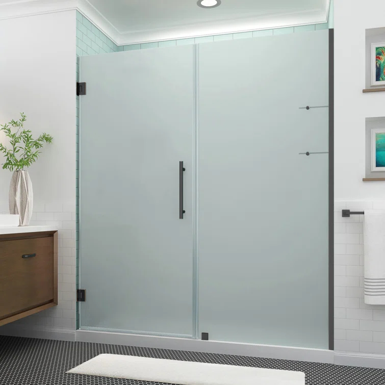 Belmore GS 48" x 72" Hinged Frameless Shower Door