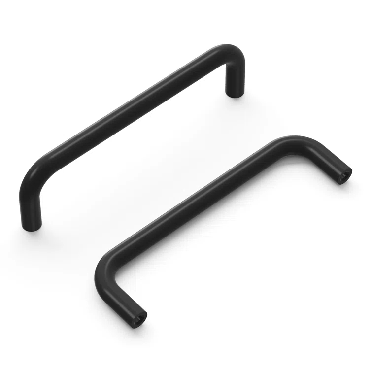 Wire Pulls Kitchen Cabinet Handles, Solid Core Drawer Pulls for Cabinet Doors, 4"