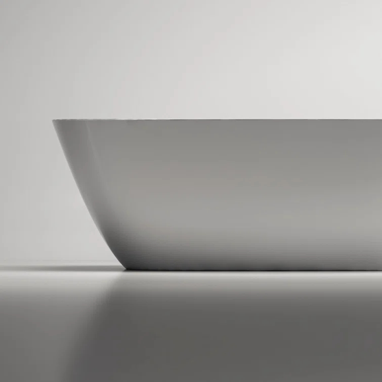Lussari 60" x 28" Freestanding Soaking Bathtub