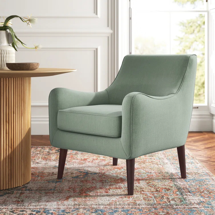 Femi Upholstered Mid-Century Accent Chair
