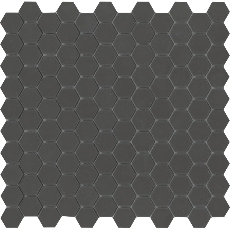 Source™ 11" x 11" Porcelain Honeycomb Mosaic Tile