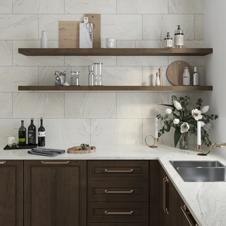 Splendor 11.81'' W x 23.62'' L Porcelain Singular Tile