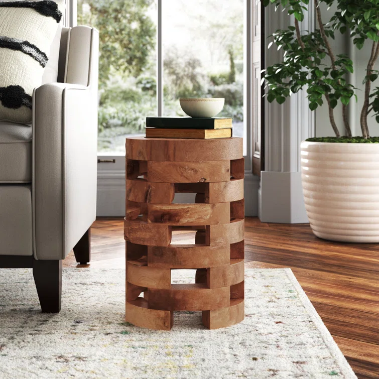 Ramon Solid Wood End Table