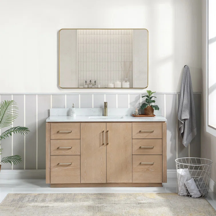 Cloverfield 60'' Single Bathroom Vanity