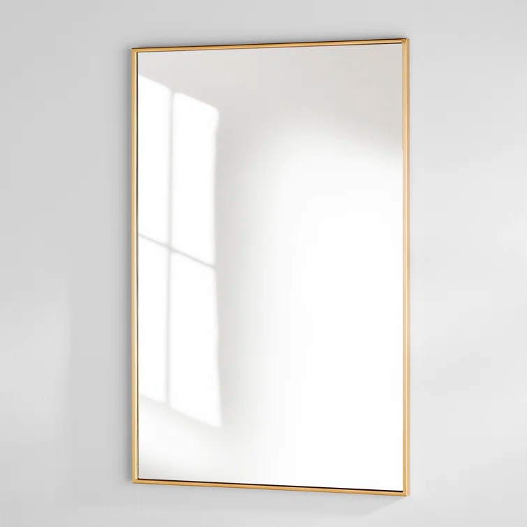 Sabine Metal Rectangle Wall Mirror