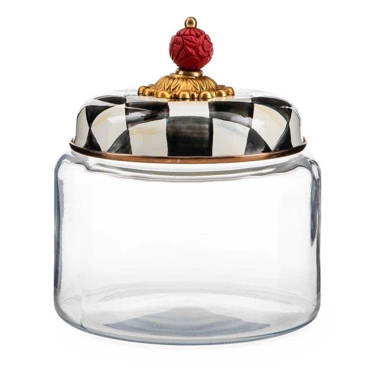 MacKenzie-Childs Courtly Check® Kitchen Canister