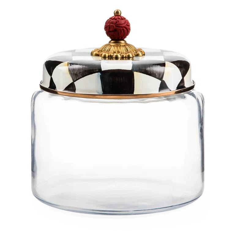 MacKenzie-Childs Courtly Check® Kitchen Canister