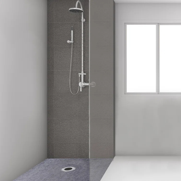 60'' W 38'' D Rectangular Single Shower Base