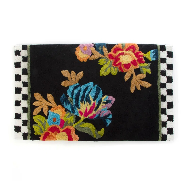 MacKenzie-Childs Flower Market Standard Bath Rug