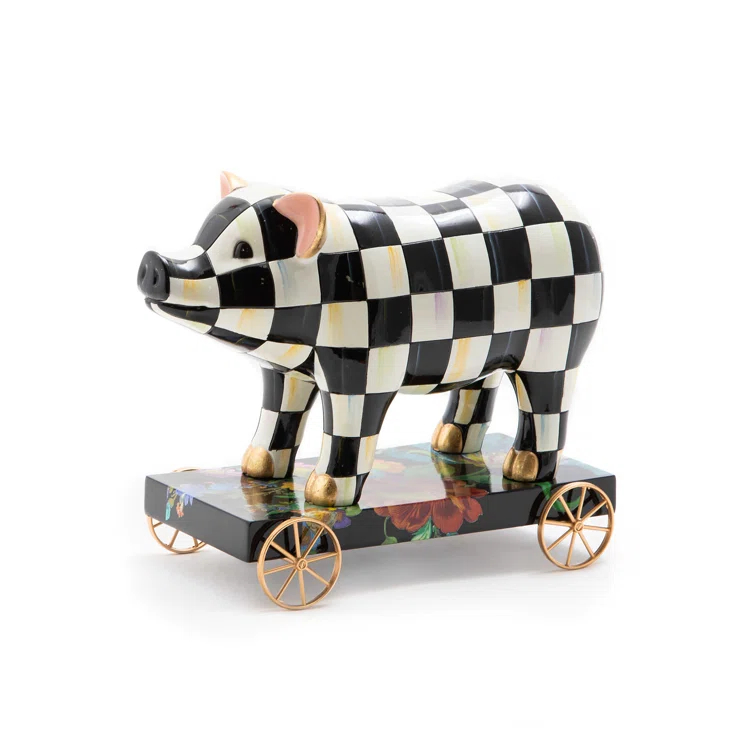 Courtly Check® Pig on Parade Decor