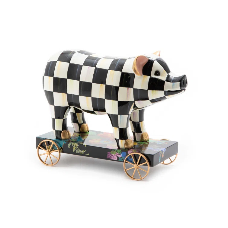 Courtly Check® Pig on Parade Decor