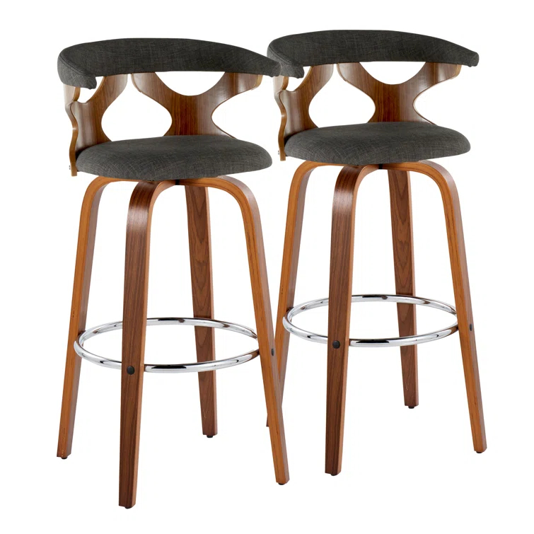 Gardenia Swivel Upholstered Counter Stool