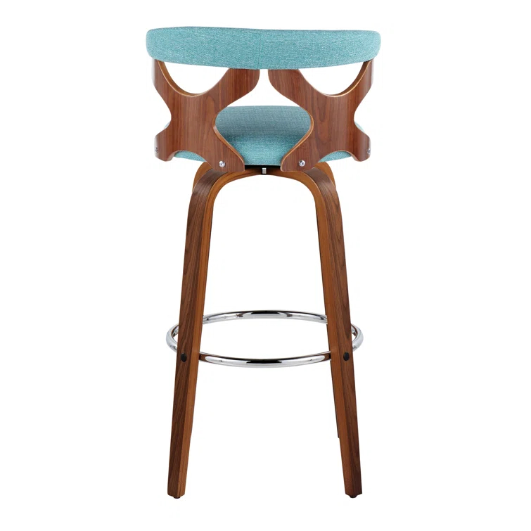 Gardenia Swivel Upholstered Counter Stool