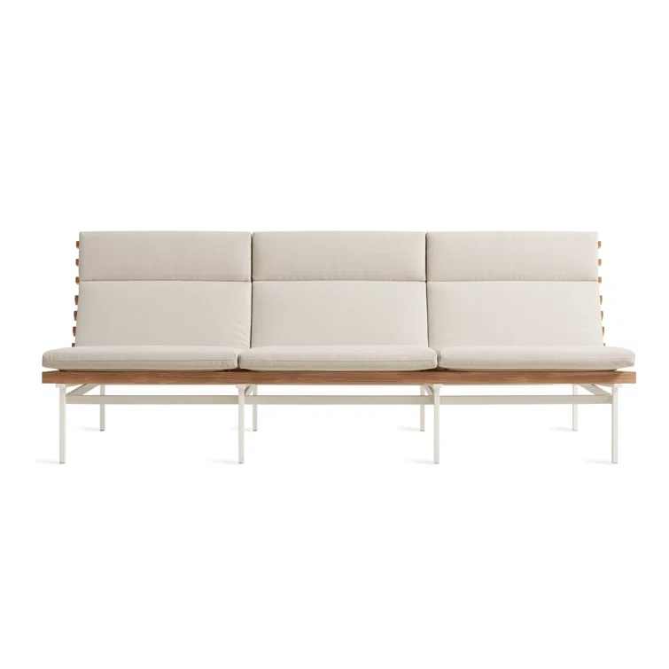 Perch 88'' Powder Coated Aluminum Outdoor Sofa