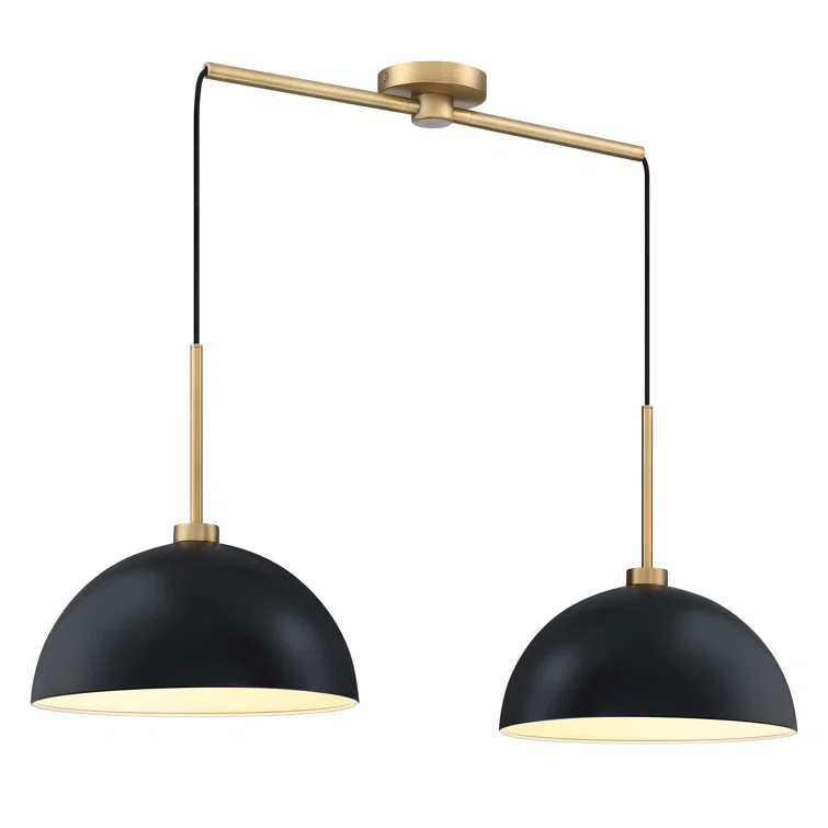 2-Light Kitchen Island Pendant