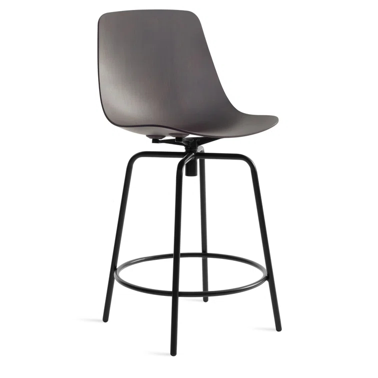 Clean Cut Swivel Stool