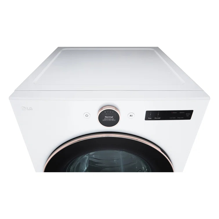 7.4 Cu. Ft. Smart Front Load Electric Dryer With Ai Sensor Dry & Turbosteam Technology