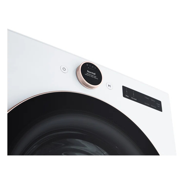 7.4 Cu. Ft. Smart Front Load Electric Dryer With Ai Sensor Dry & Turbosteam Technology