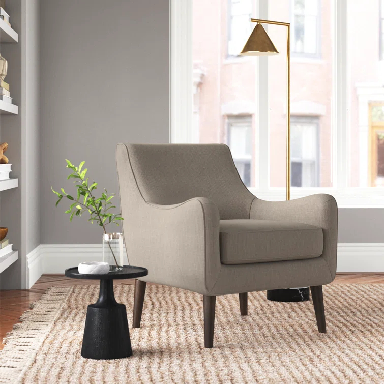 Femi Upholstered Mid-Century Accent Chair