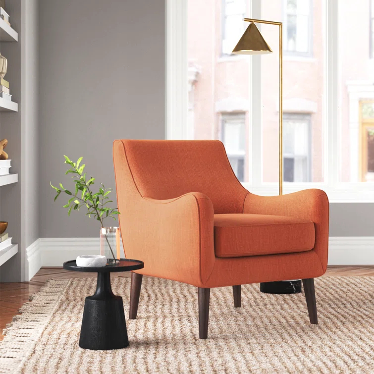 Femi Upholstered Mid-Century Accent Chair