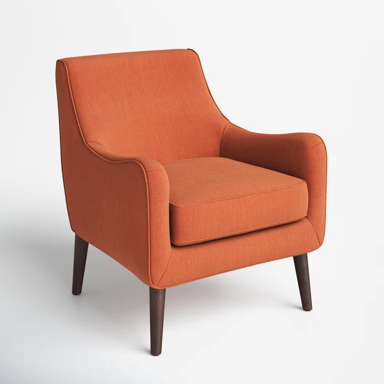 Femi Upholstered Mid-Century Accent Chair