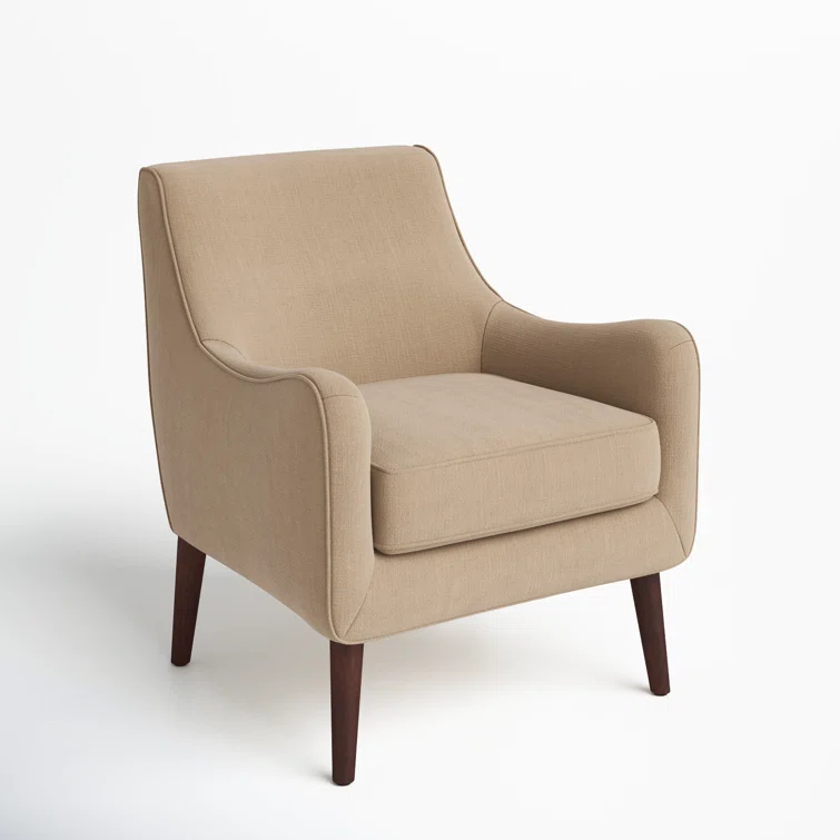 Femi Upholstered Mid-Century Accent Chair