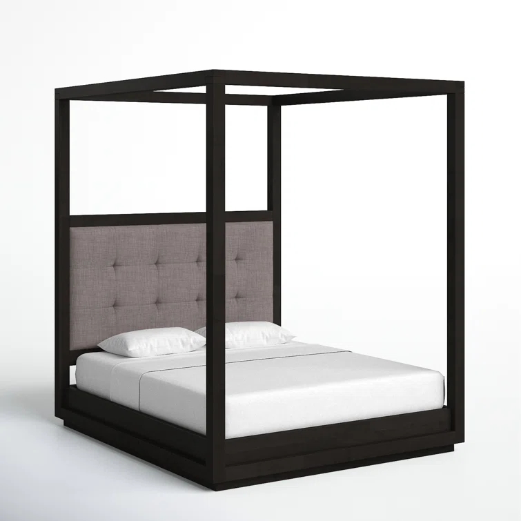 Eloise Upholstered Canopy Bed