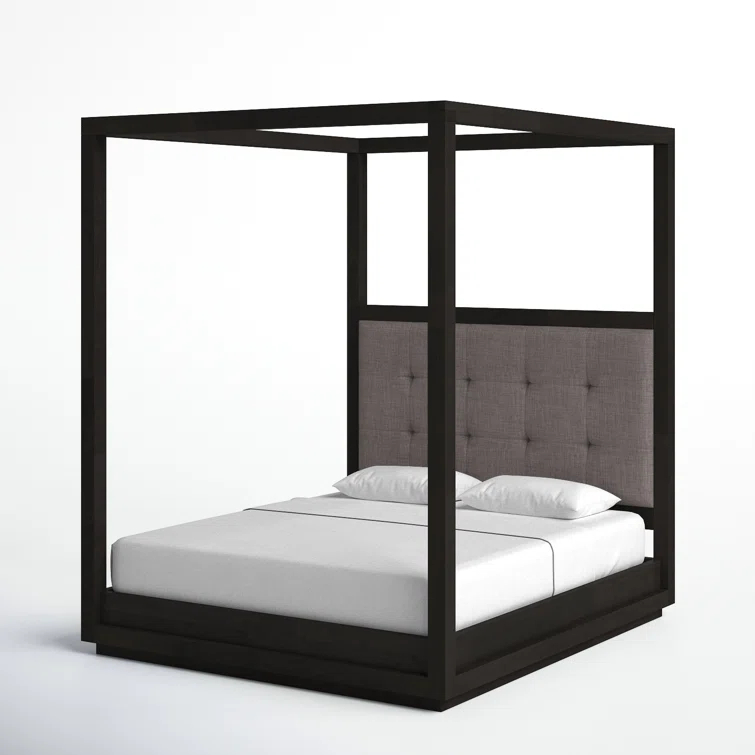Eloise Upholstered Canopy Bed