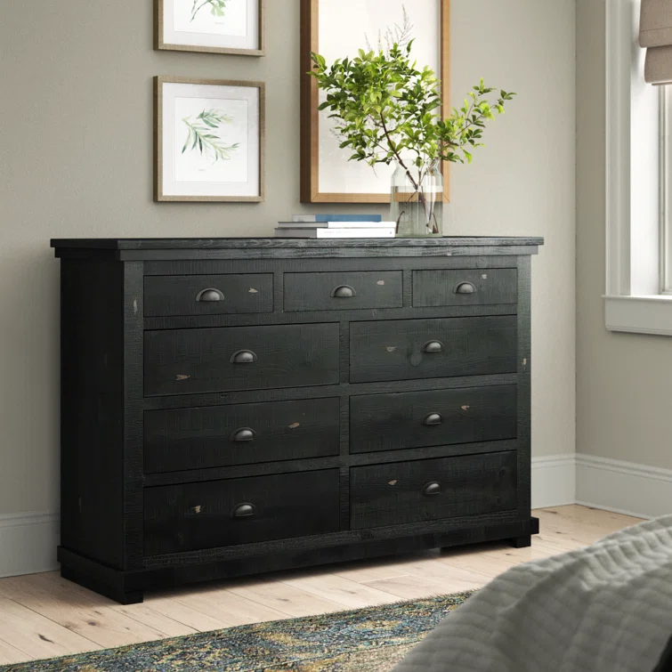 Wolferstorn 9 Drawer 64" W Dresser