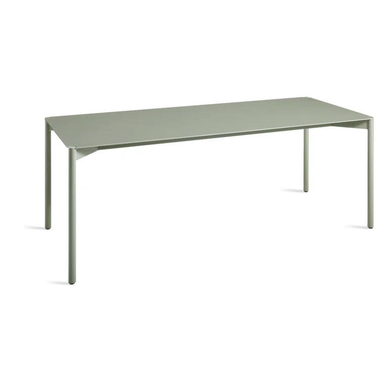 Comeuppance Rectangular Metal Outdoor Dining Table