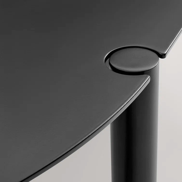 Comeuppance Oval Metal Outdoor Dining Table