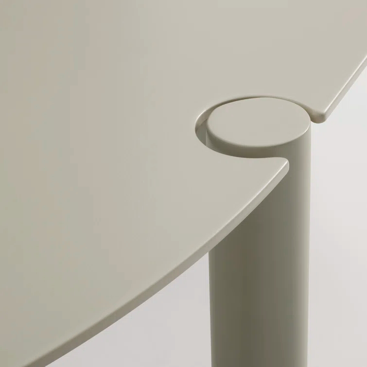 Comeuppance Oval Metal Outdoor Dining Table