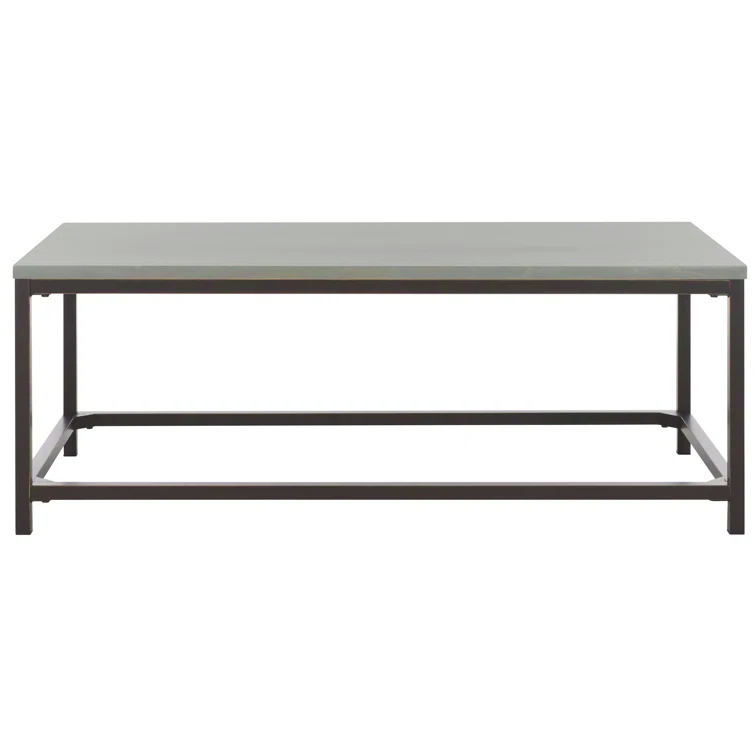 Auton Solid Wood Top Coffee Table