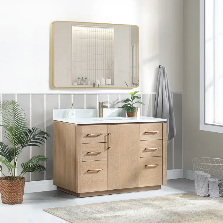 Cloverfield 48'' Single Bathroom Vanity