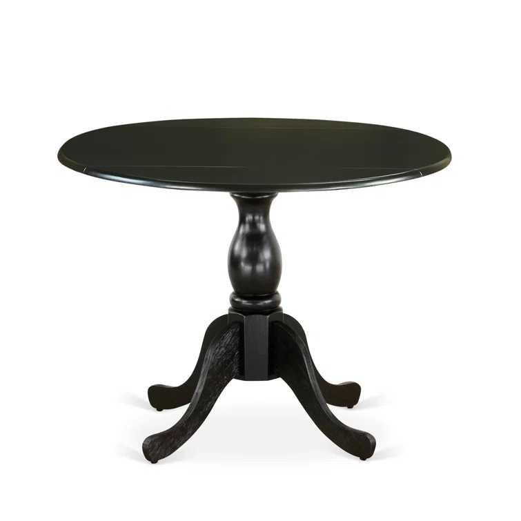 Dublin Extendable Round Solid Wood Dining Table