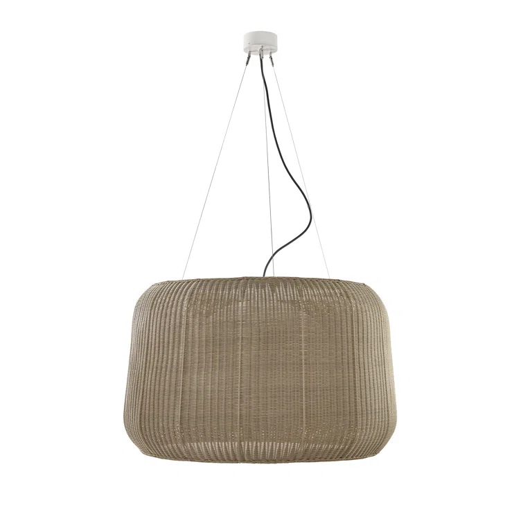 Bover Fora 1 - Light Shaded Drum Pendant