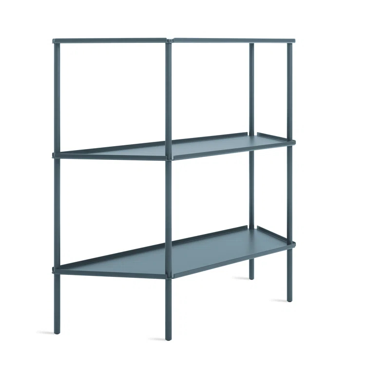 Not For Nothing 38'' W Powder Coated Aluminum Shelving Unit