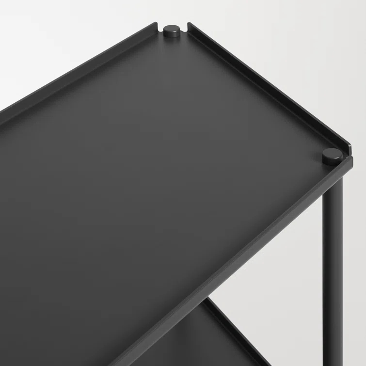 Not For Nothing 38'' W Powder Coated Aluminum Shelving Unit