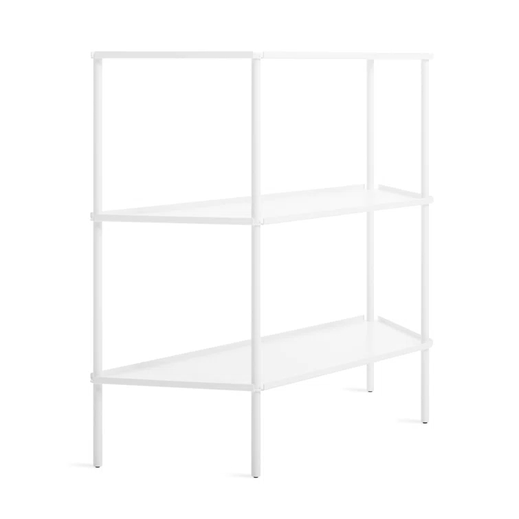 Not For Nothing 38'' W Powder Coated Aluminum Shelving Unit