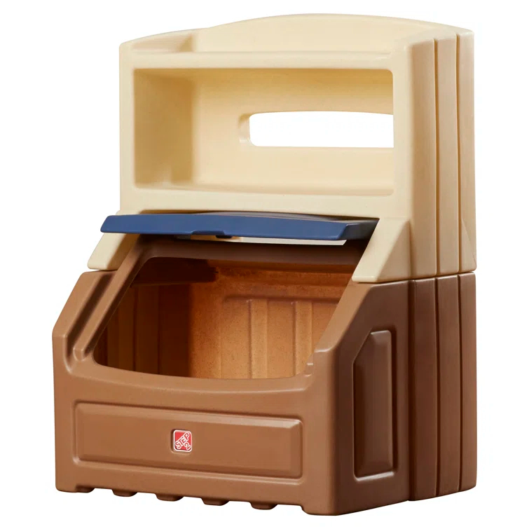 Step2 Lift and Hide Bookcase Toy Box
