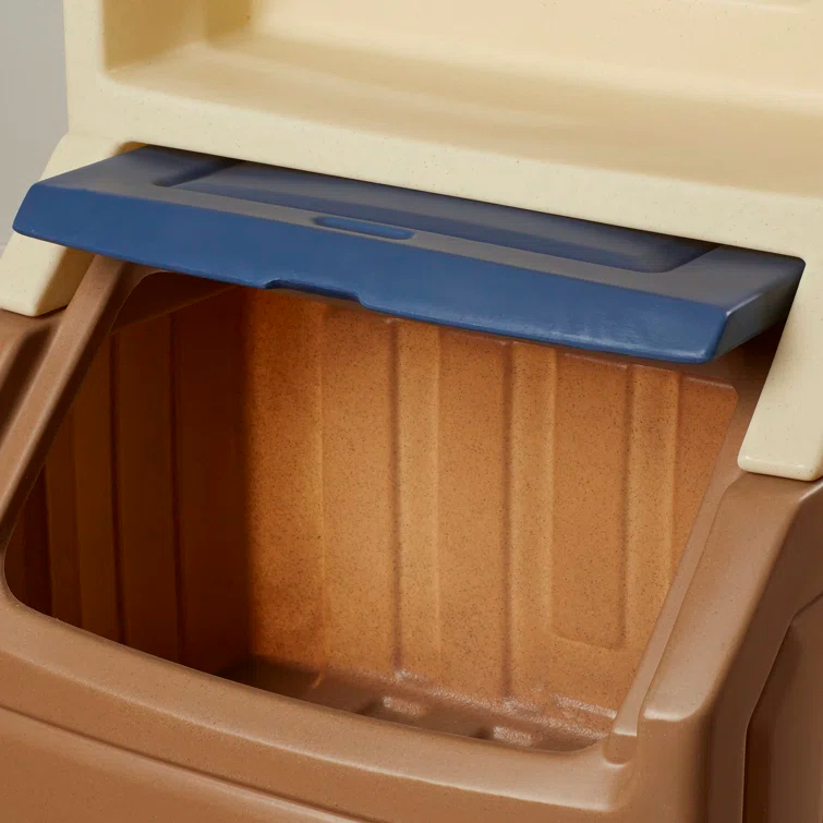Step2 Lift and Hide Bookcase Toy Box
