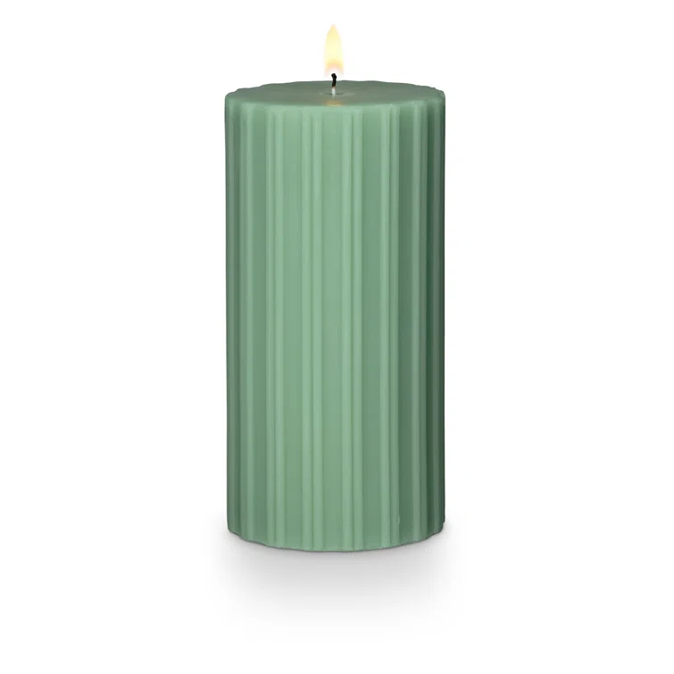 Selin Hinoki Sage Pillar Candle