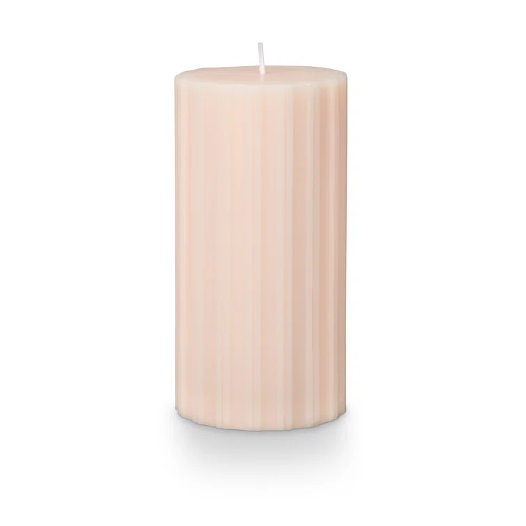 Selin Coconut Milk Mango Pillar Candle
