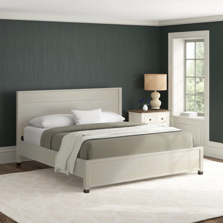 Baja Solid Wood Platform Bed