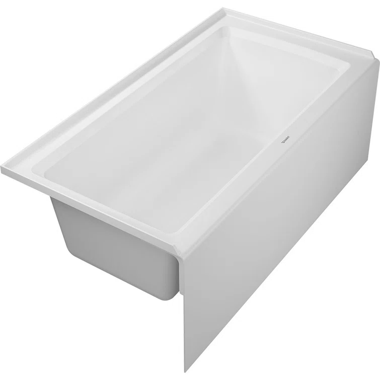 60" x 30" Drop In Soaking Acrylic Bathtub